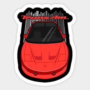 Firebird Trans Am 93-97 - Red Sticker